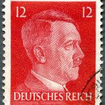 GERMAN REICH - 1940's: shows Adolf Hitler (1889-1945)