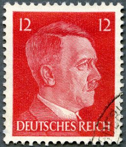 GERMAN REICH - 1940's: shows Adolf Hitler (1889-1945)