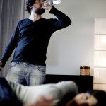 Woman desperate while husband is getting drunk