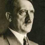 BERLIN, GERMANY, CIRCA 1939 - Vintage portrait of Adolf Hitler, leader of nazi Germany